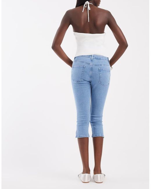 ASOS Blue Capri Jeans