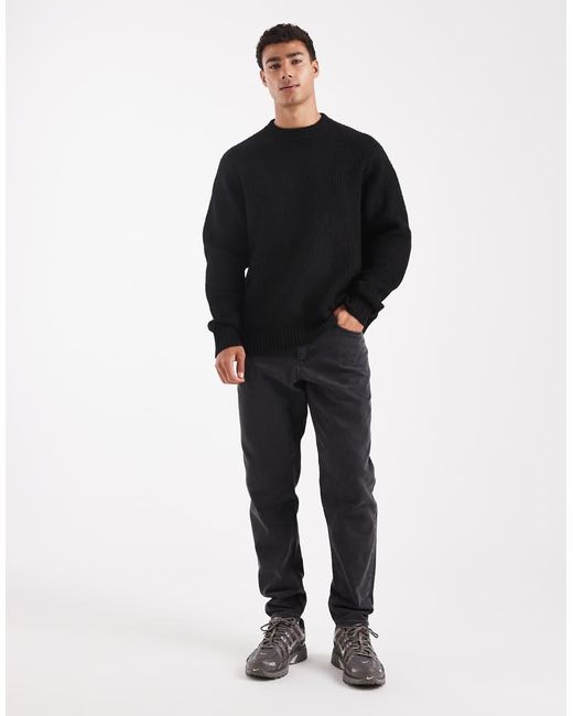 Jersey Extragrande De Canalé Grueso De Jack & Jones de hombre de color Blue