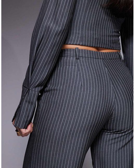 Kaiia Blue Exclusive Straight Leg Tailored Trousers Co-Ord