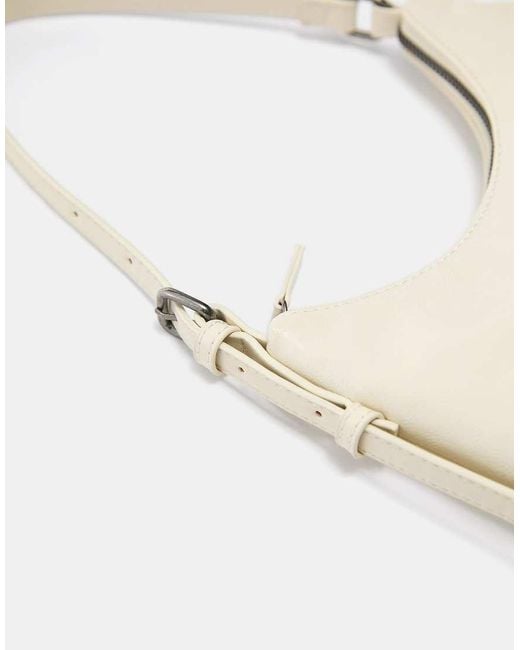 Pull&Bear Natural Shoulder Bag