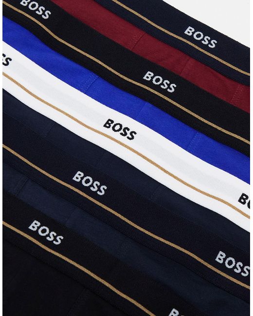 Boss – essential – 5er-pack unterhosen in Blue für Herren