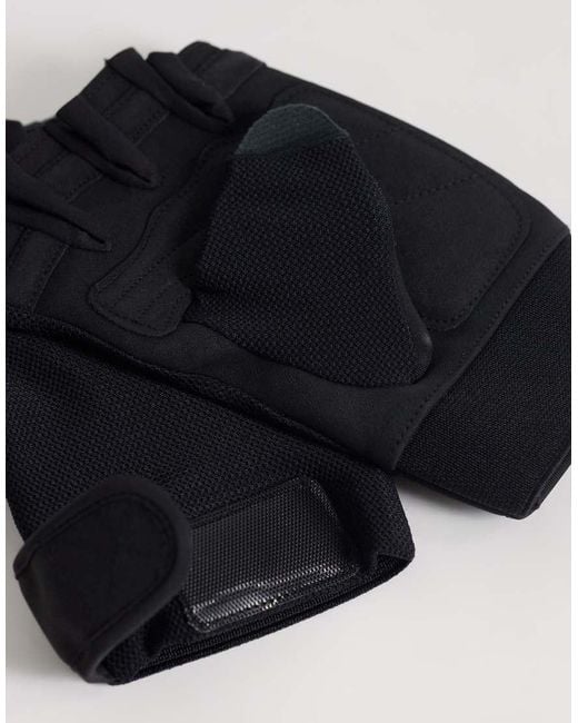 4505 Black Active Fingerless Training Gloves