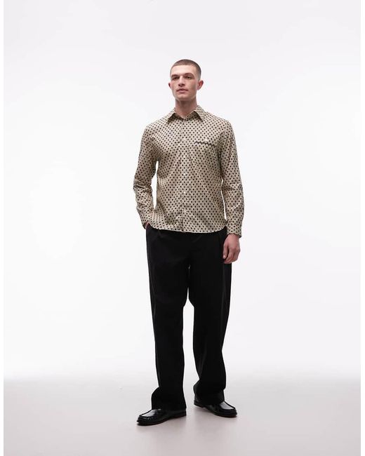Camicia di Lacoste in Gray da Uomo