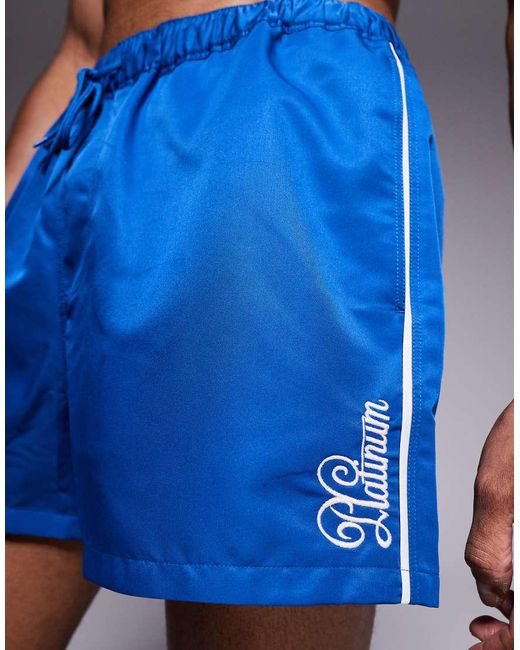 ASOS Blue Swim Shorts for men