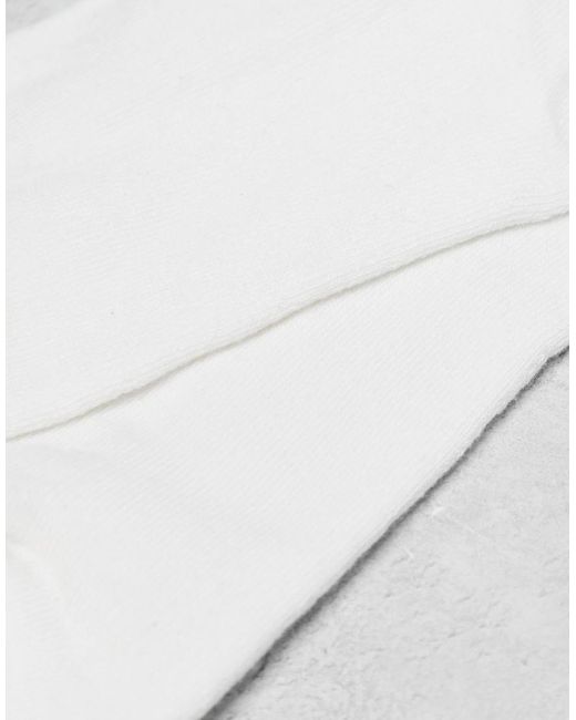 Calzini Bianchi Con Scritta di ASOS in White