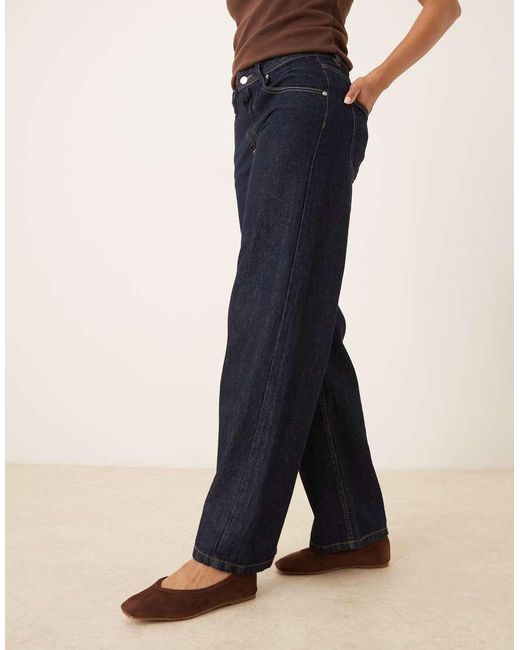 Raid Blue Maryana Ballet Flats