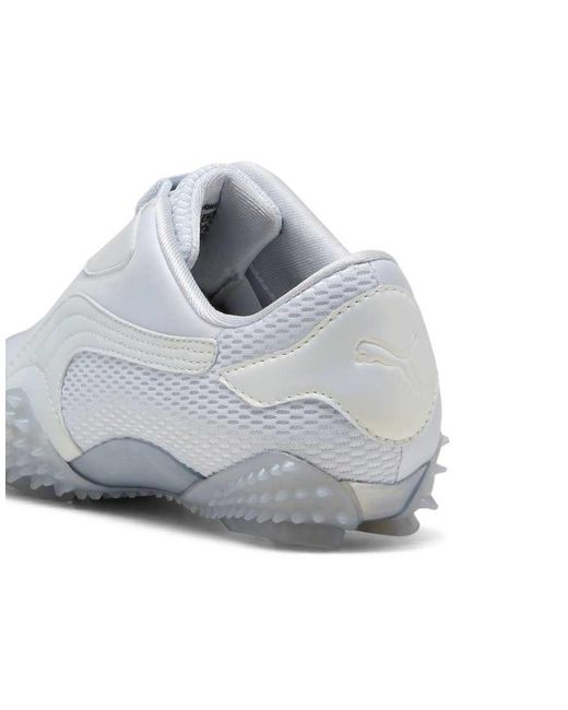 PUMA Gray Mostro Anodized Trainers