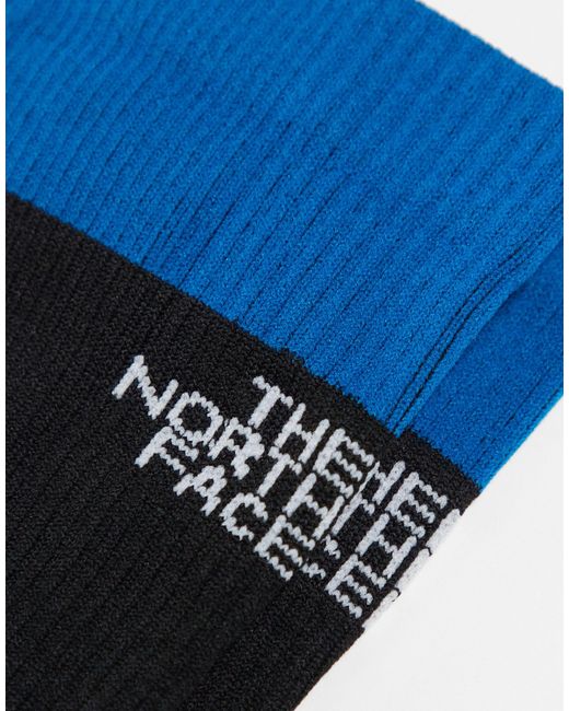 Calcetines negros y azules trail run The North Face de color Blue