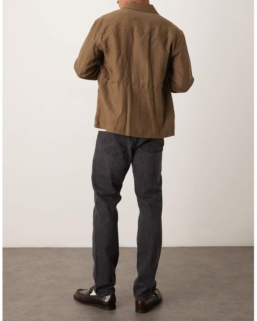 ARKET Gray Park Regular Straight Fit Jeans for men