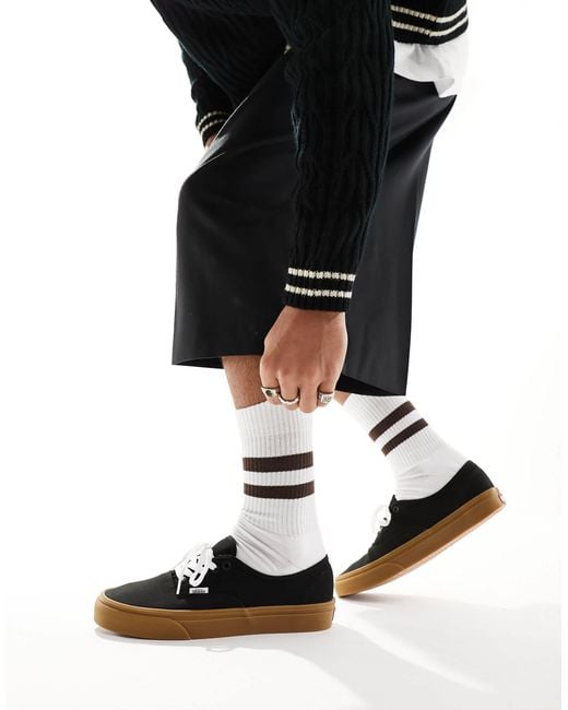 Vans Black Authentic Trainers