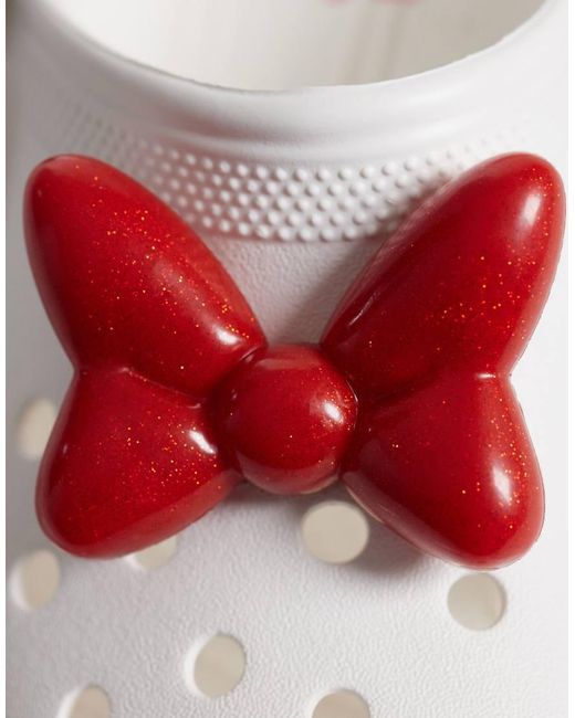 CROCSTM White Minnie Mouse Clogs