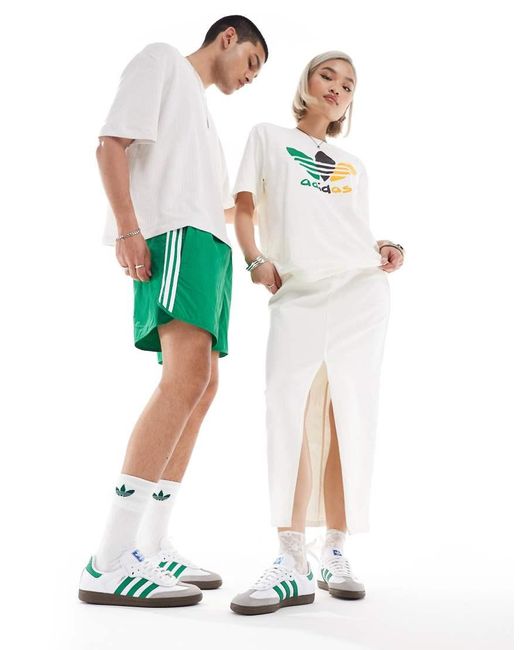 Adidas Originals White Samba Og Sneakers