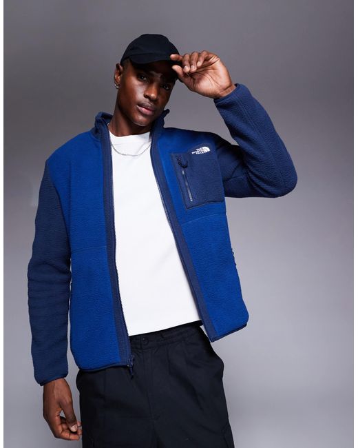 The North Face – yumiori – fleece-jacke in Blue für Herren