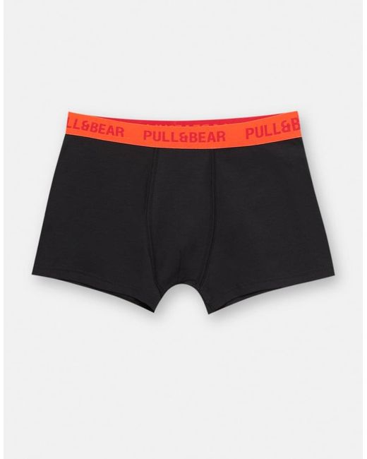 Pull&Bear Multicolor Pack Of 3 Boxers for men
