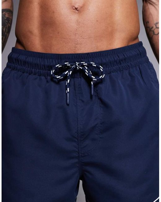 ASOS Blue Swim Shorts for men