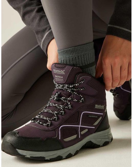 Regatta Black Vendeavour Waterproof Boots