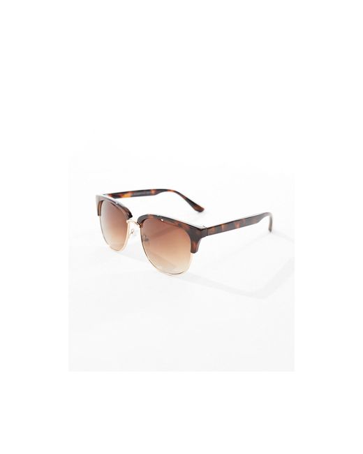 New Look Brown Cat Eye Sunglasses