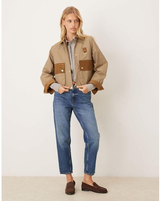 Barbour Natural Phoebe Casual Jacket