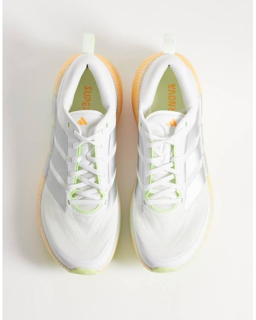 Adidas Originals Metallic Adidas Running Supernova Glide Trainers for men