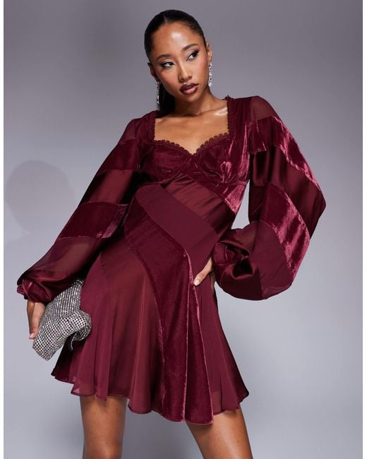 glitter lace-up sequins dress Ellie Wilde EW37047 - Long Embroidered Tulle, Glitter Tulle, Sequins, Beading Mermaid Dress