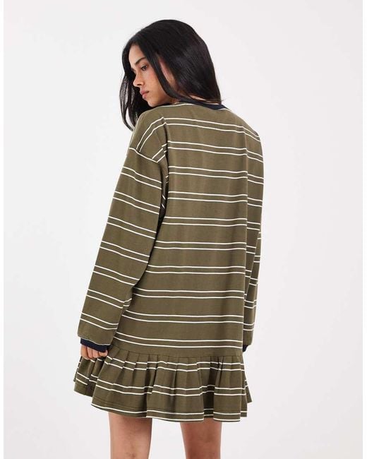 Muse Assembly Green Felicity Mini Dress
