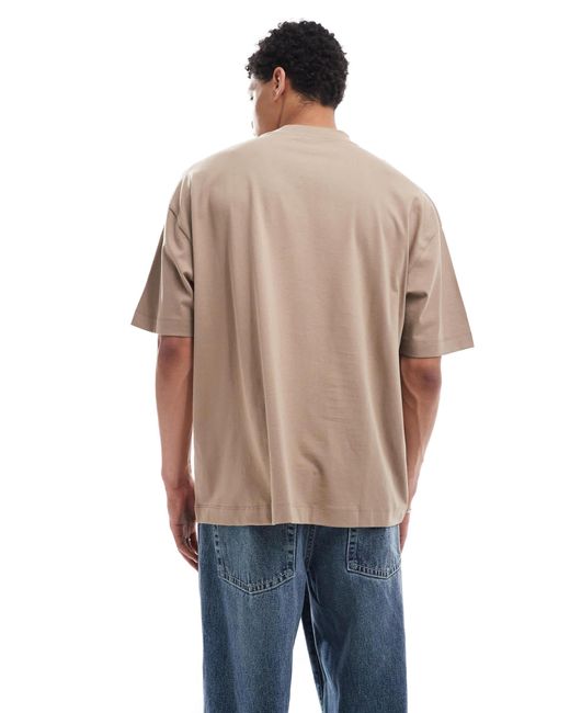 ASOS – basic-t-shirt in Blue für Herren
