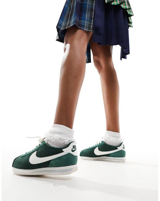 Nike Green – cortez txt – unisex-sneaker