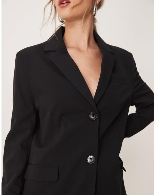 Miss Selfridge Black – basic-blazer