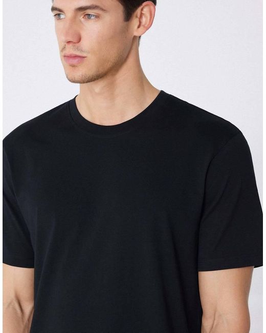 Tezenis Blue Basic Relaxed-Fit Cotton T-Shirt for men