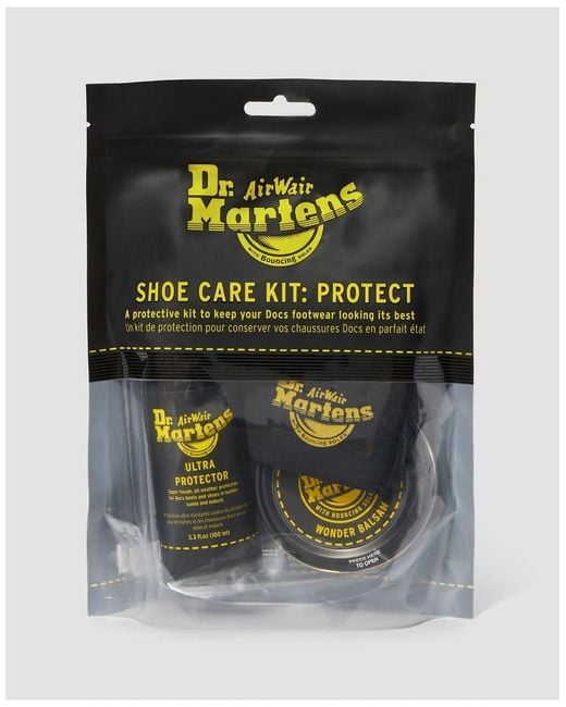 Dr. Martens Black Protect Shoe Care Kit