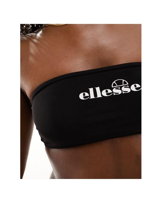 Letti - top bikini a fascia di Ellesse in Brown
