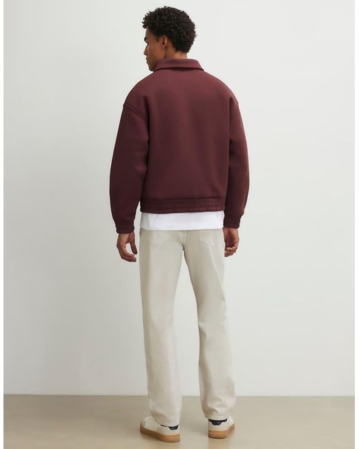 River Island Red Straight Fit Jeans for men