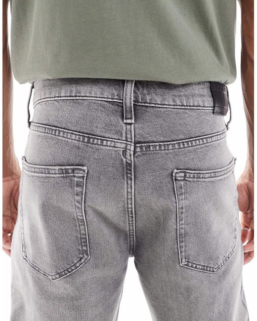 Tommy Hilfiger Gray Otis Regular Straight Jeans for men