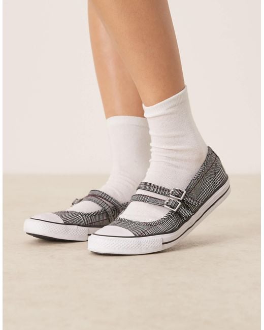 Converse Natural – chuck taylor all star – flache ballerinas im mary-jane-stil