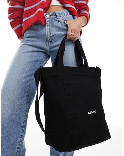 Levi's Blue Icon Tote Bag With Logo
