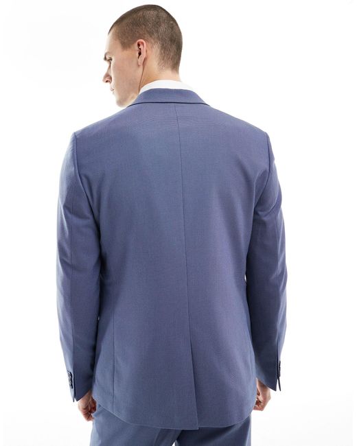 ASOS Blue Regular Suit Jacket for men