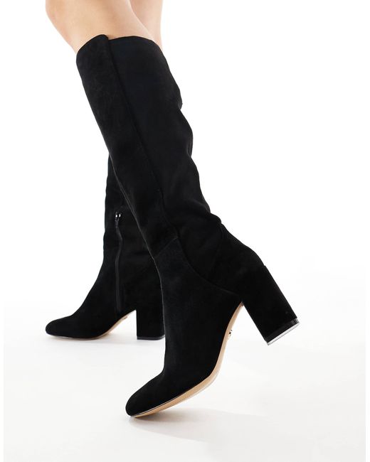 ALDO Black – satori – kniehohe stiefel aus leder