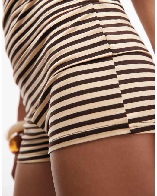 Reclaimed Vintage Multicolor Micro Shorts