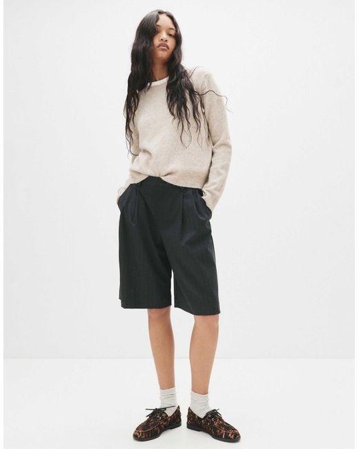 Pull doux - beige Pull&Bear en coloris Natural