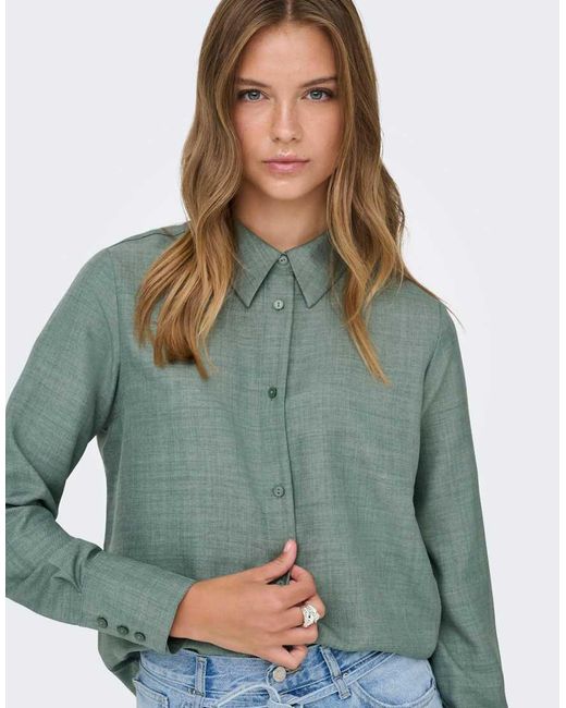 ONLY Green Shirt