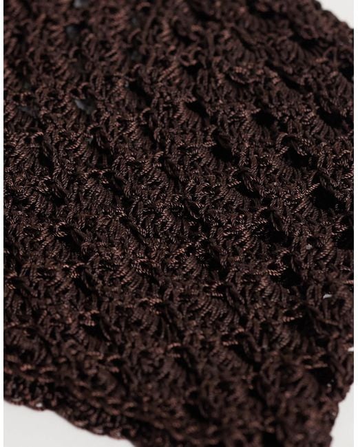 Mango Black Knitted Beanie Hat