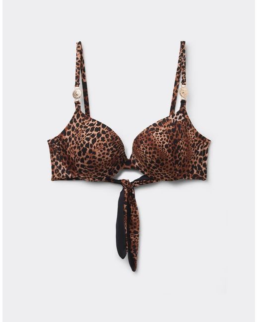 Tezenis Brown Savage Sun Bikini Top