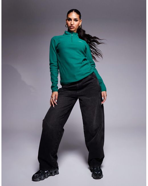 The North Face Green – glacier – fleece-sweatshirt