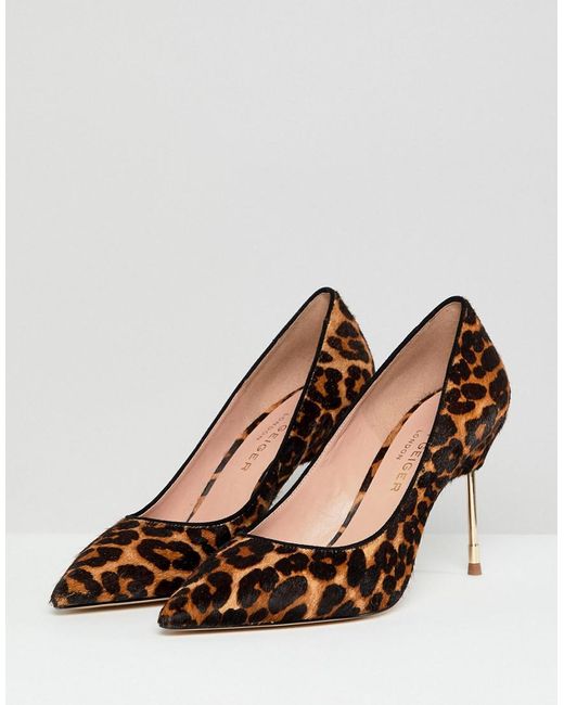Kurt Geiger Kurt Geiger Leather Leopard 