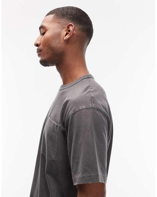 Carhartt Gray Torion Oversized T-Shirt for men