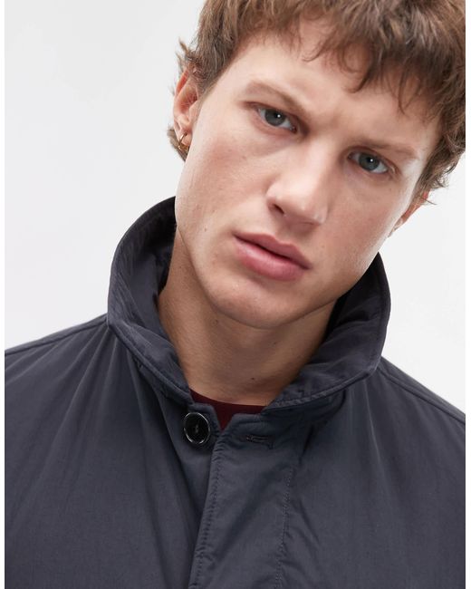 ARKET Blue Padded Overcoat for men