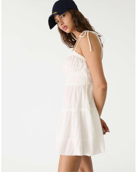 Stradivarius White – kurzes kleid