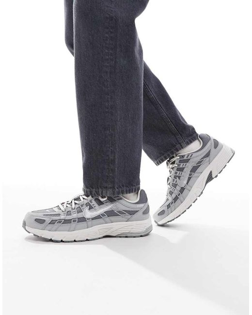 Nike Blue P-6000 Trainers