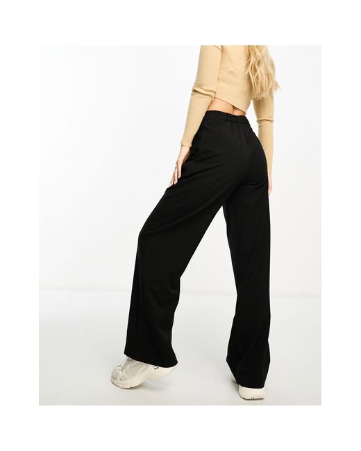 ASOS Black Hourglass Relaxed Dad Trouser
