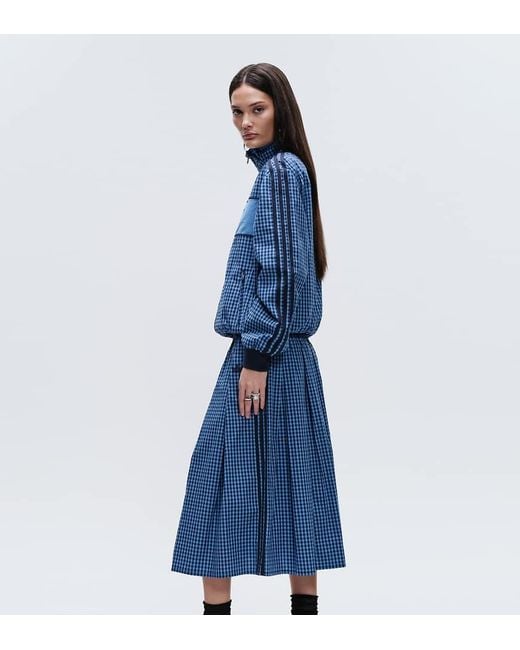 adidas Originals x ASOS Blue Regular Fit Midi Skirt